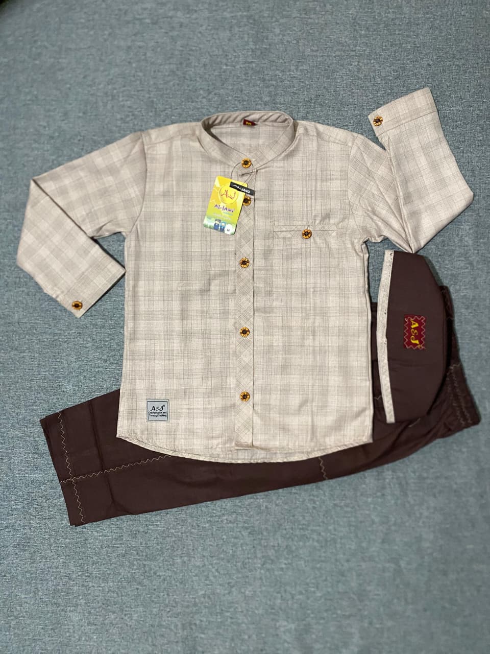Kids Koko Shirt – Plaid Long Sleeve