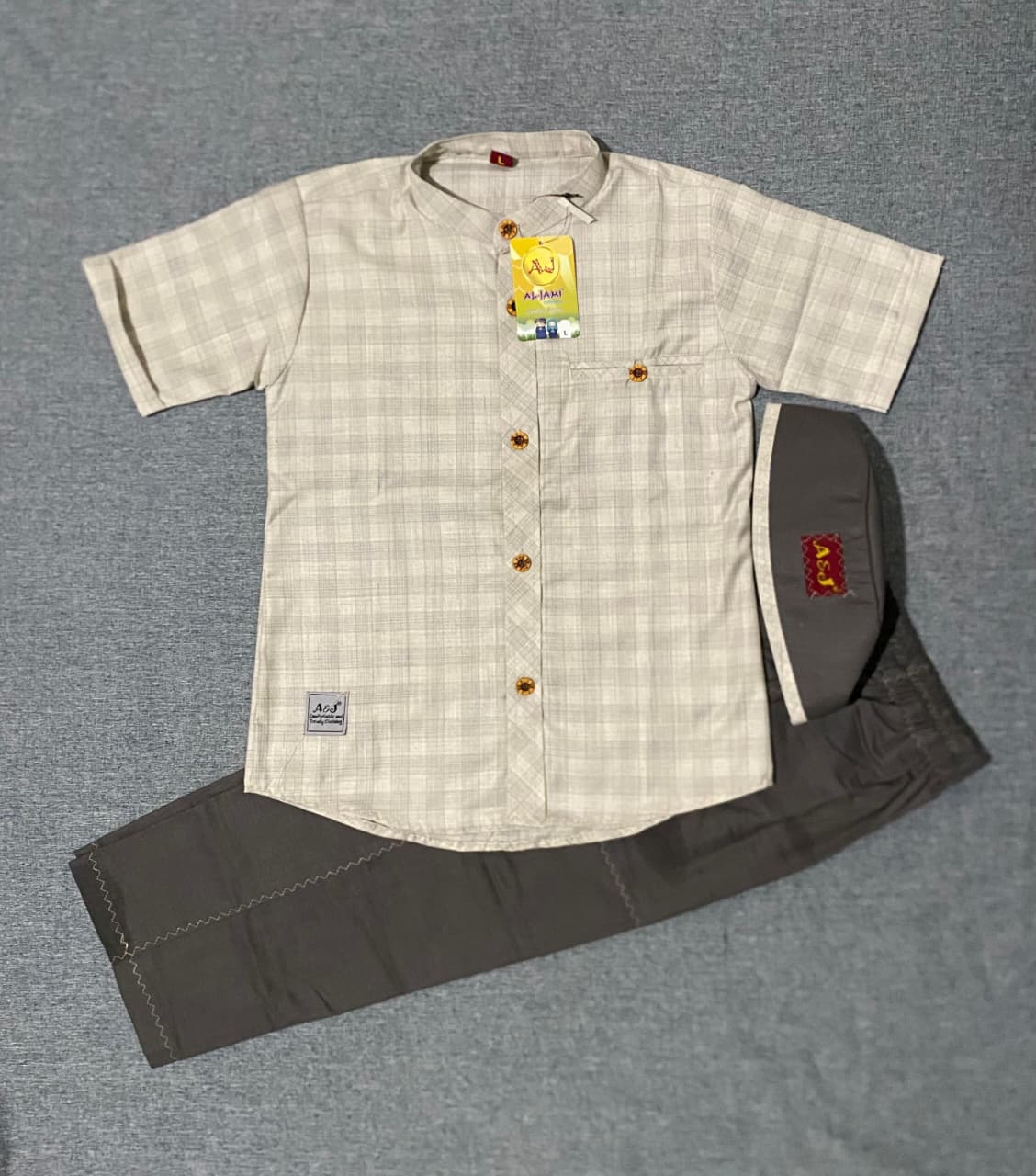 Kids Koko Shirt – Plaid Short Sleeve