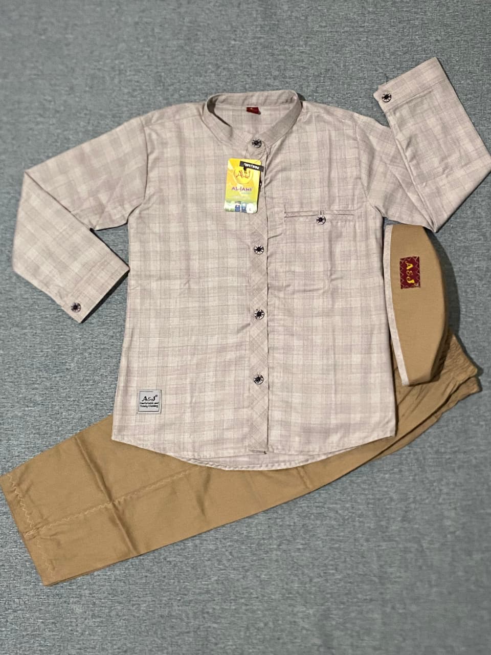 Kids Koko Shirt – Plaid Long Sleeve