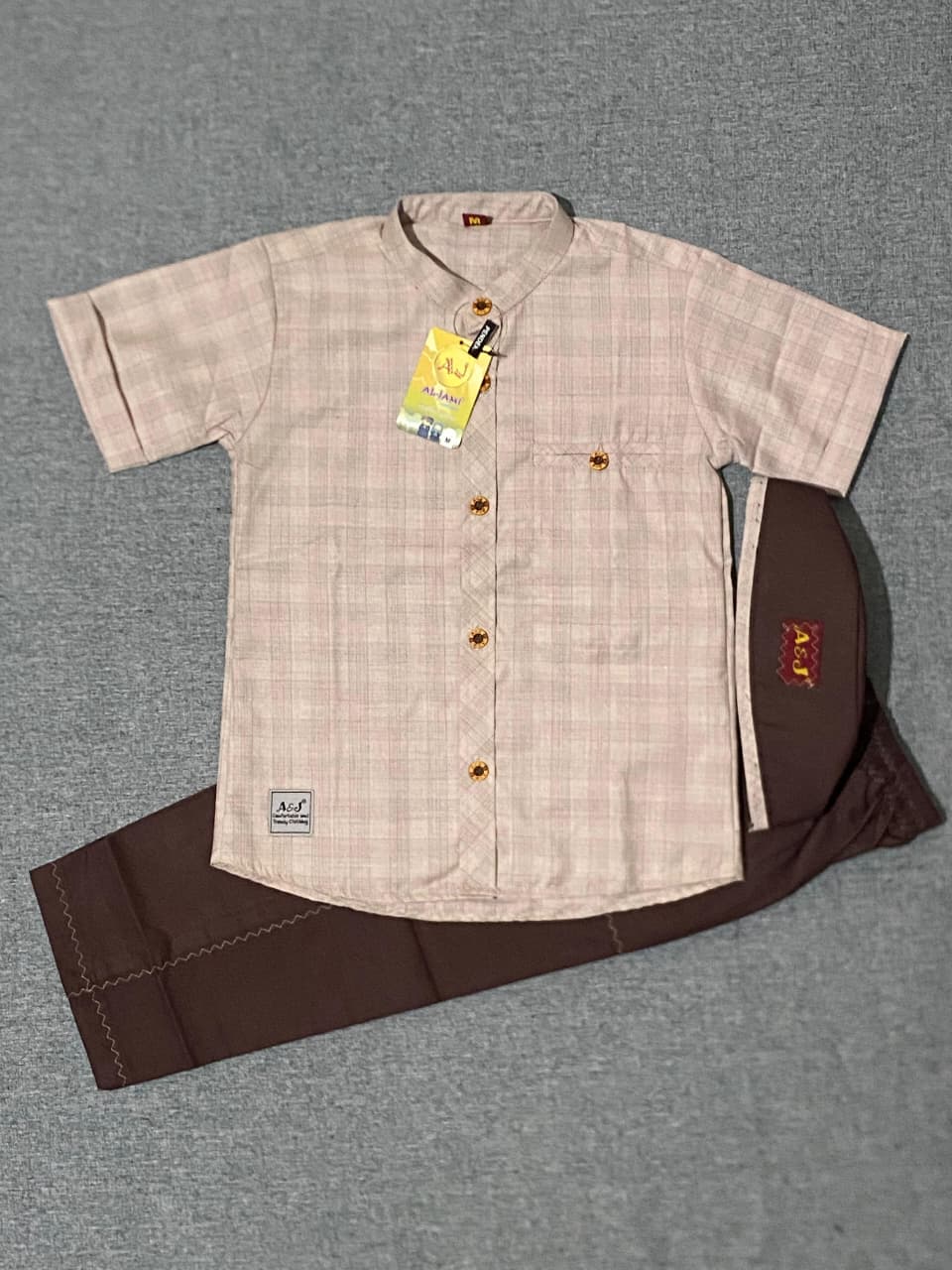 Kids Koko Shirt – Plaid Short Sleeve