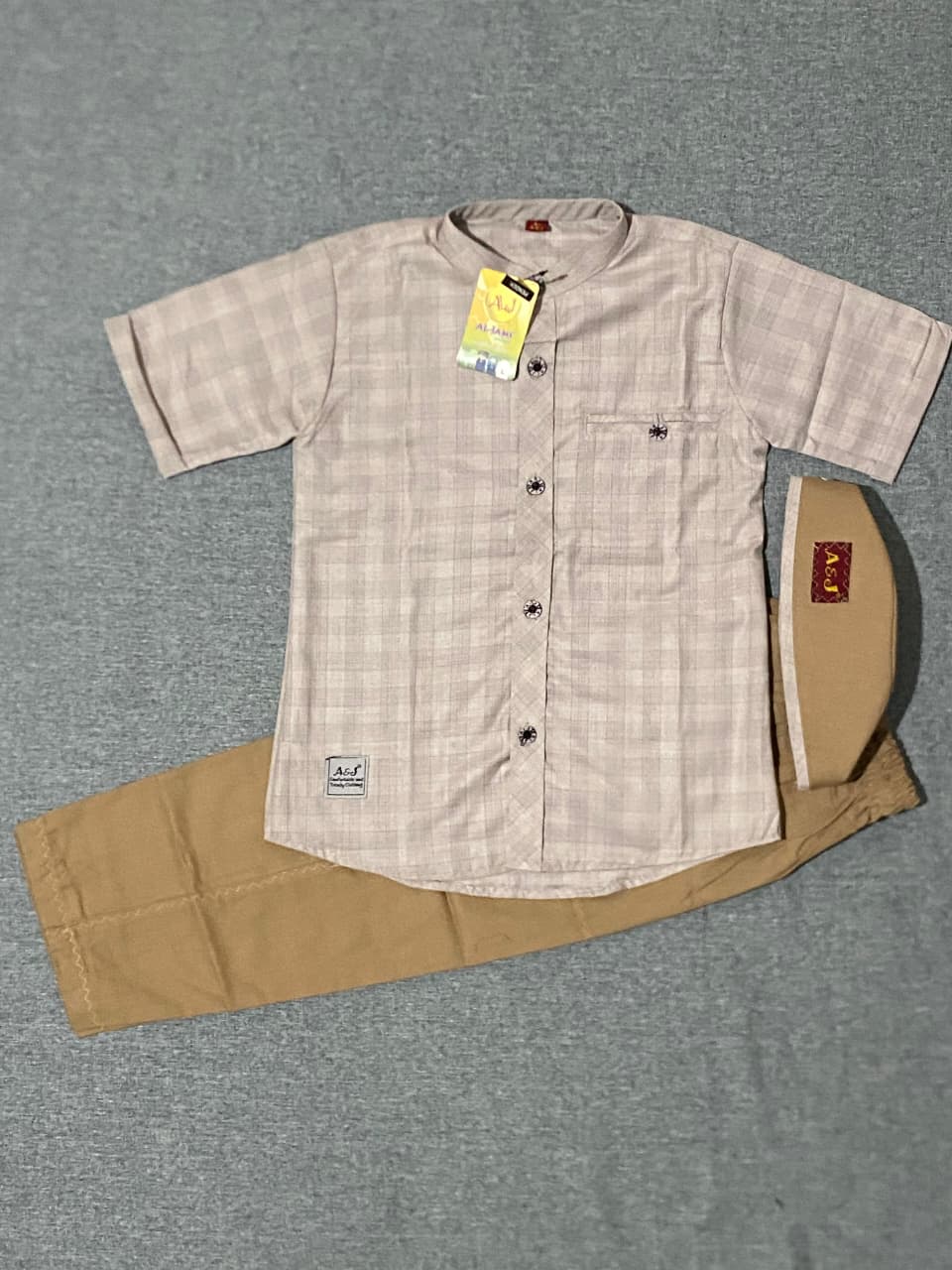 Kids Koko Shirt – Plaid Short Sleeve
