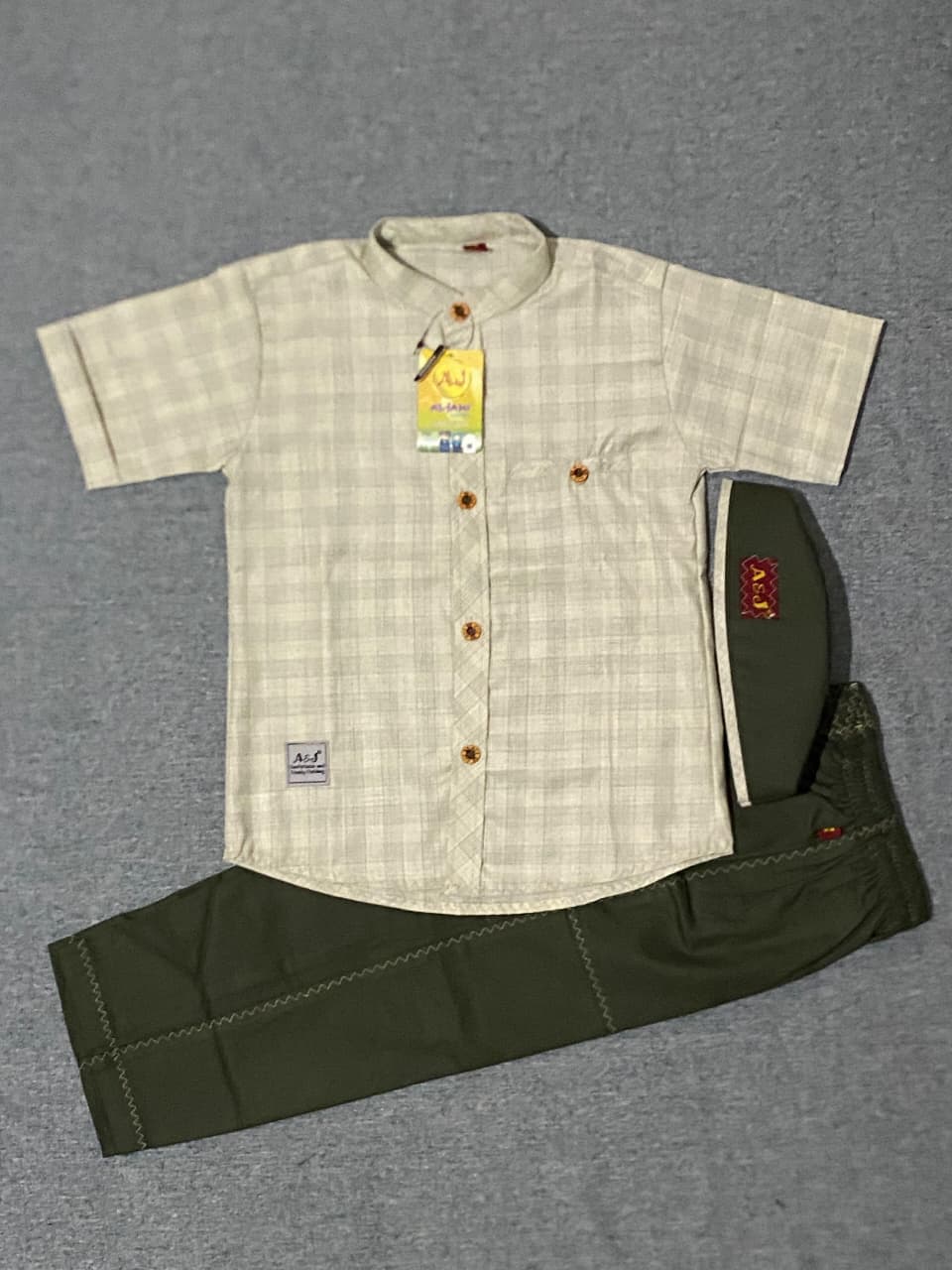 Kids Koko Shirt – Plaid Short Sleeve