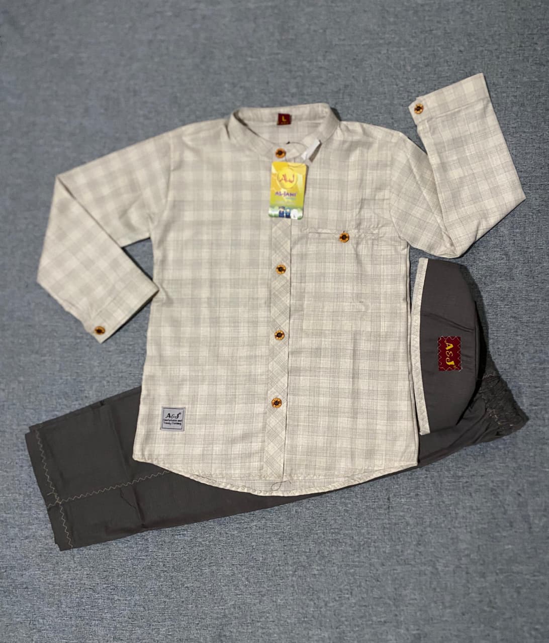 Kids Koko Shirt – Plaid Long Sleeve